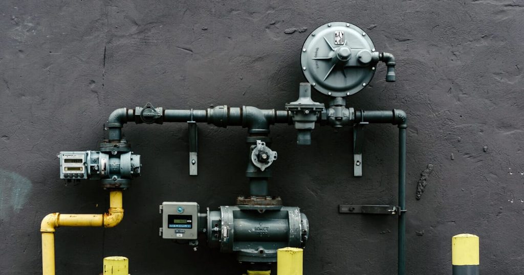 کاربرد لوله‌ کشی گاز روکار